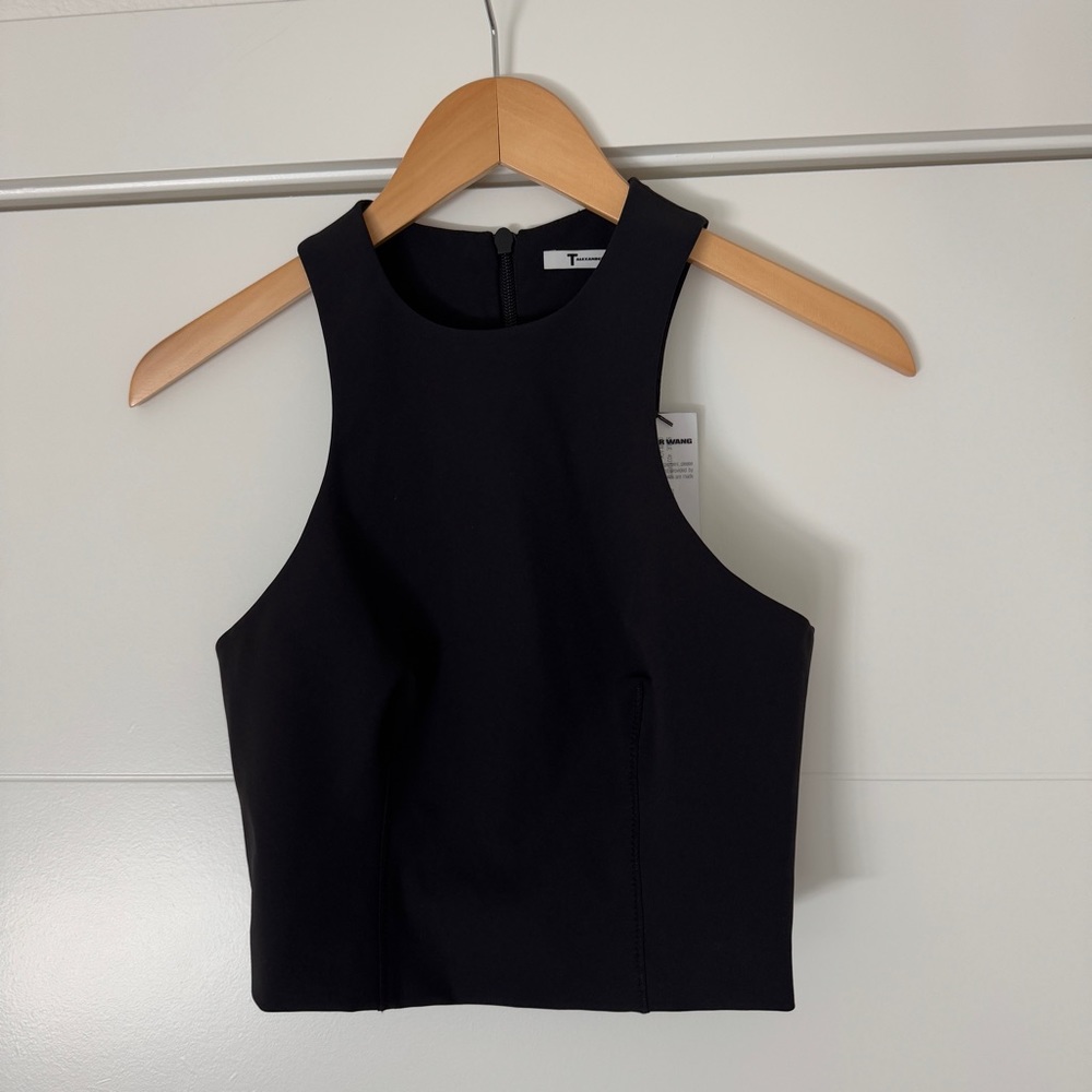 NWT Black T by Alexander Wang crop tank